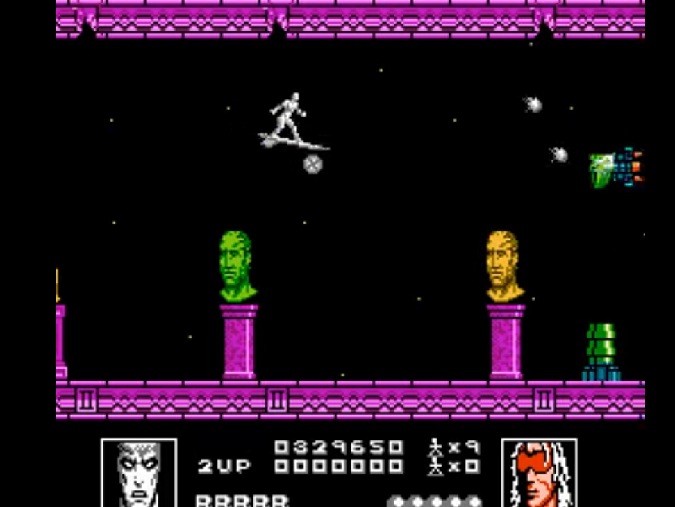 Sideways view gameplay